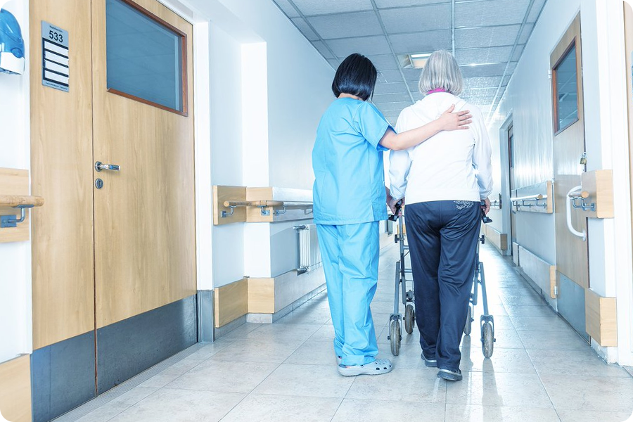 Uso commerciale o istituzionale: come ospedali, case di cura, centri di riabilitazione, ecc.