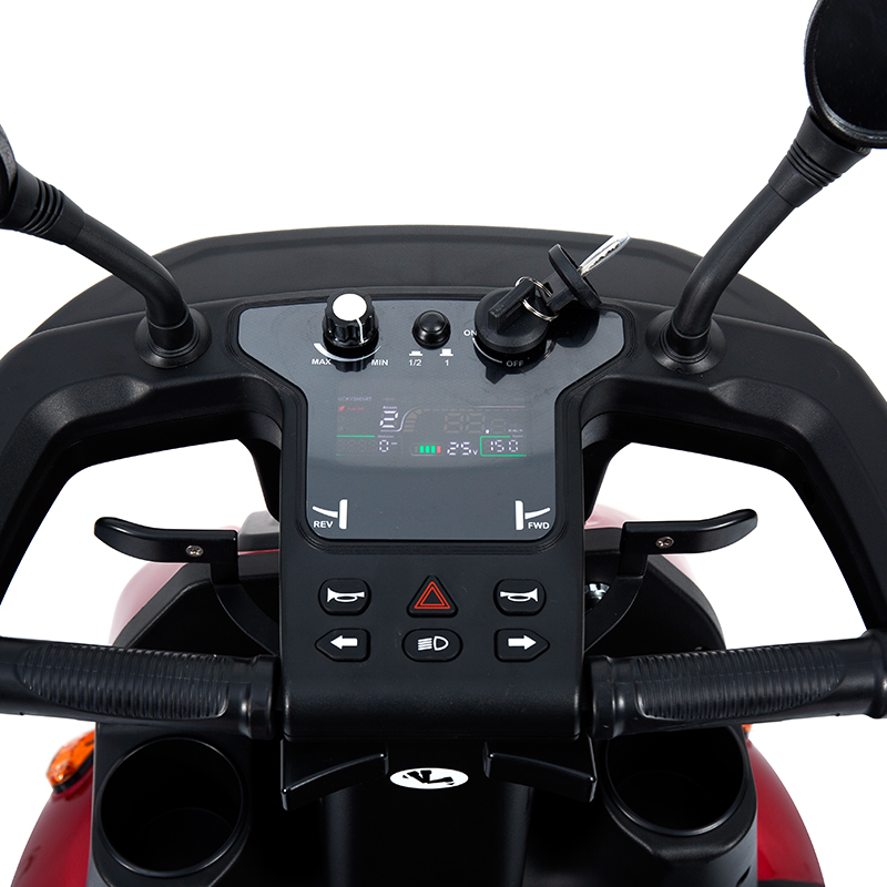 TK-500 Scooter elettrico ricreativo per tutti i terreni ad alta potenza a 4 ruote