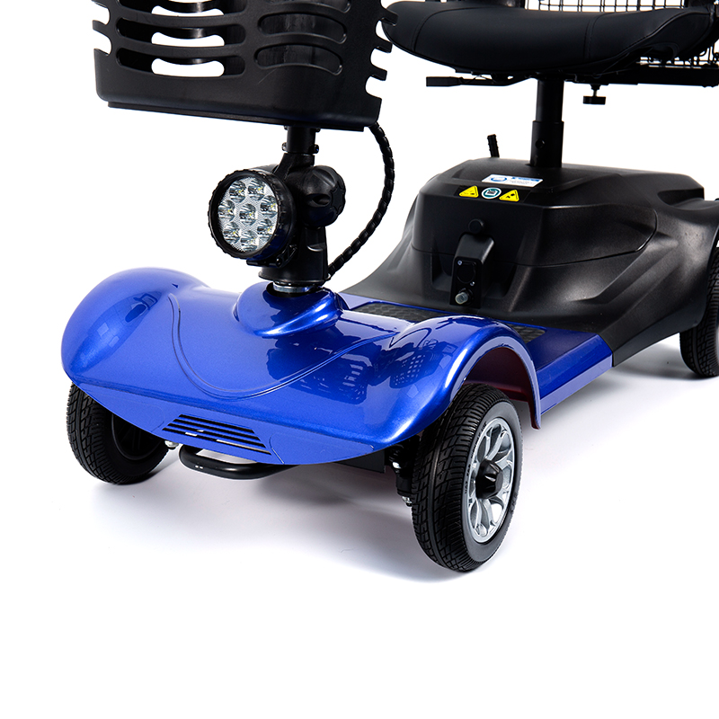 YL-08S Scooter per disabili pieghevole a 4 ruote per carichi pesanti con capacità di arrampicata di 12 °