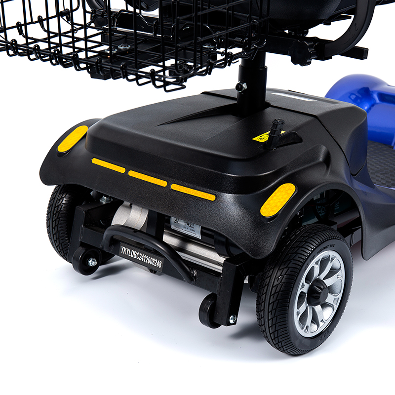 YL-08S Scooter per disabili pieghevole a 4 ruote per carichi pesanti con capacità di arrampicata di 12 °