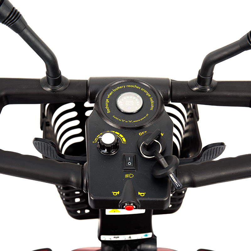 YL-01S Scooter per mobilità motorizzato pieghevole portatile a 4 ruote per anziani