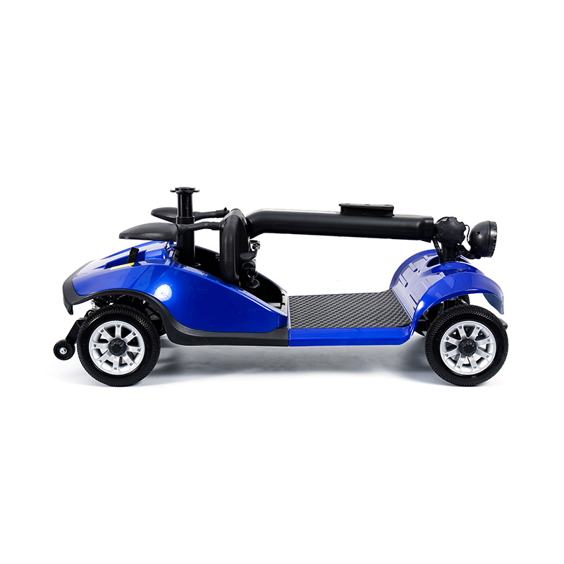 YL-09B Scooter per mobilità leggero pieghevole a 4 ruote con cestino