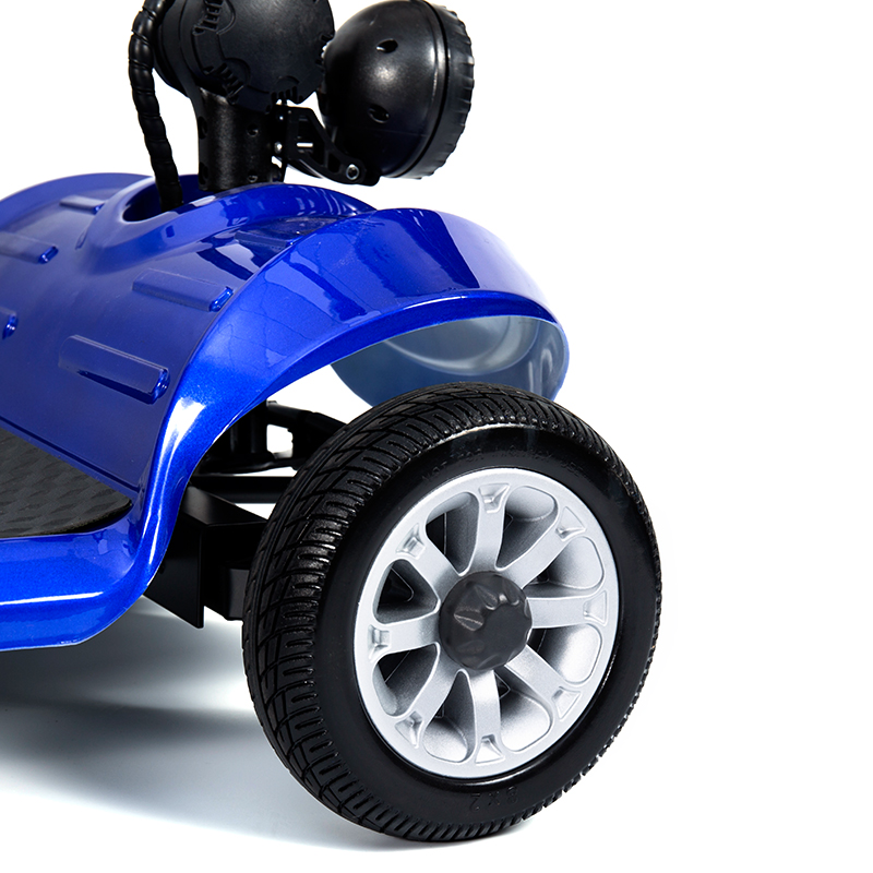 YL-09B Scooter per mobilità leggero pieghevole a 4 ruote con cestino