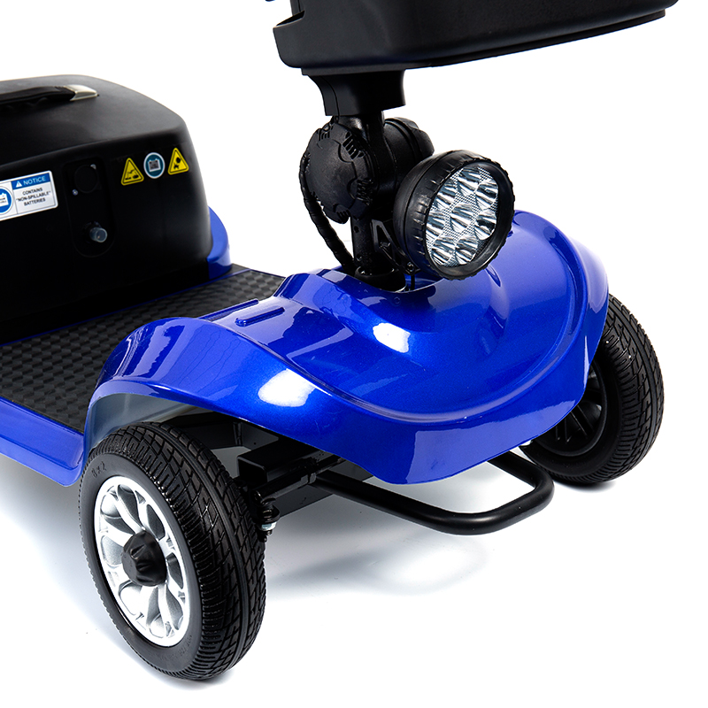 YL-09B Scooter per mobilità leggero pieghevole a 4 ruote con cestino