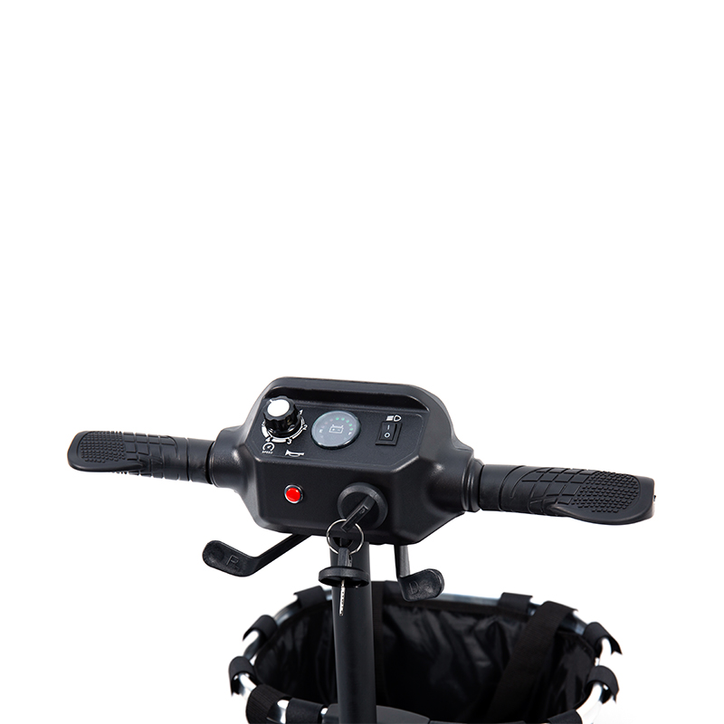 YL-02 Scooter per disabili leggero a 4 ruote per anziani, dotato di sedile girevole a 360°