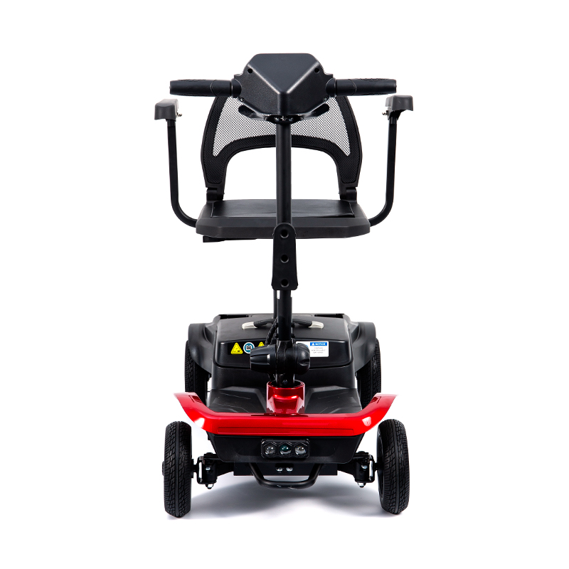 YL-02 Scooter per disabili leggero a 4 ruote per anziani, dotato di sedile girevole a 360°