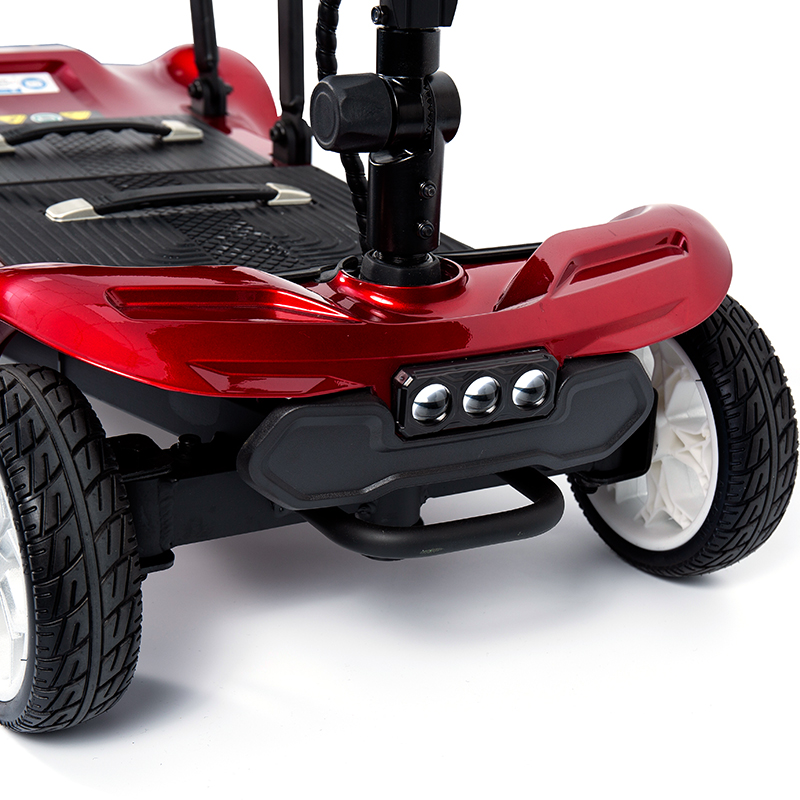 YL-985 Scooter elettrico da trasporto alimentato a batteria pieghevole a 4 ruote