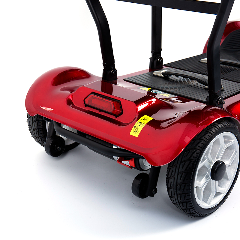 YL-985 Scooter elettrico da trasporto alimentato a batteria pieghevole a 4 ruote