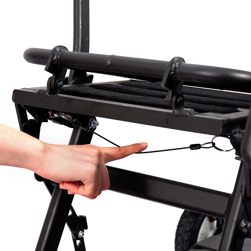 YL-211 Scooter elettrico turistico a 4 ruote per anziani con faro a LED, cestino