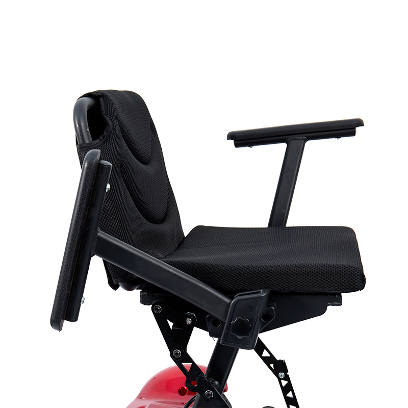 YL-211 Scooter elettrico turistico a 4 ruote per anziani con faro a LED, cestino