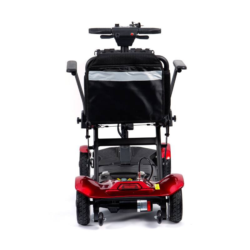 YL-211 Scooter elettrico turistico a 4 ruote per anziani con faro a LED, cestino