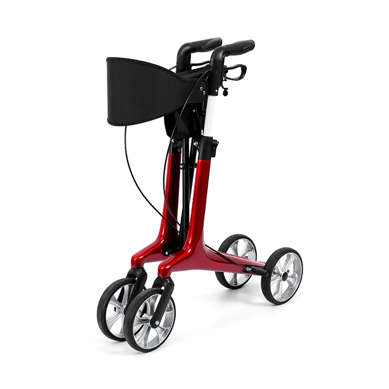 Rollator leggero HES-R306 – Pieghevole, ruote TPR, regolabile, capacità di carico 150 kg