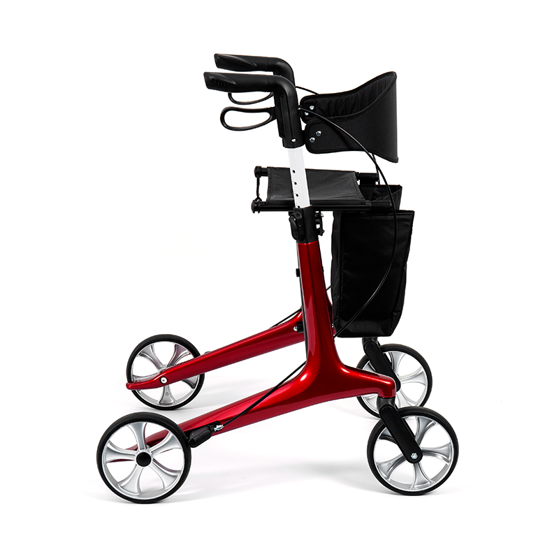 Rollator leggero HES-R306 – Pieghevole, ruote TPR, regolabile, capacità di carico 150 kg