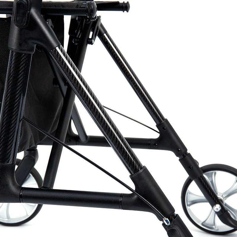 Rollator HES-R321 in fibra di carbonio premium 