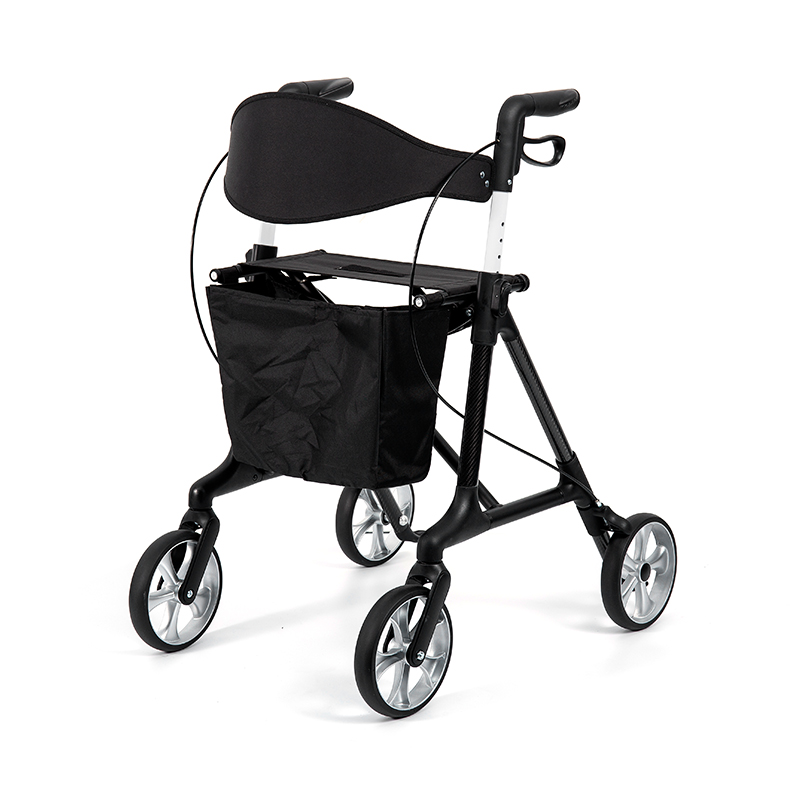 Rollator HES-R321 in fibra di carbonio premium 