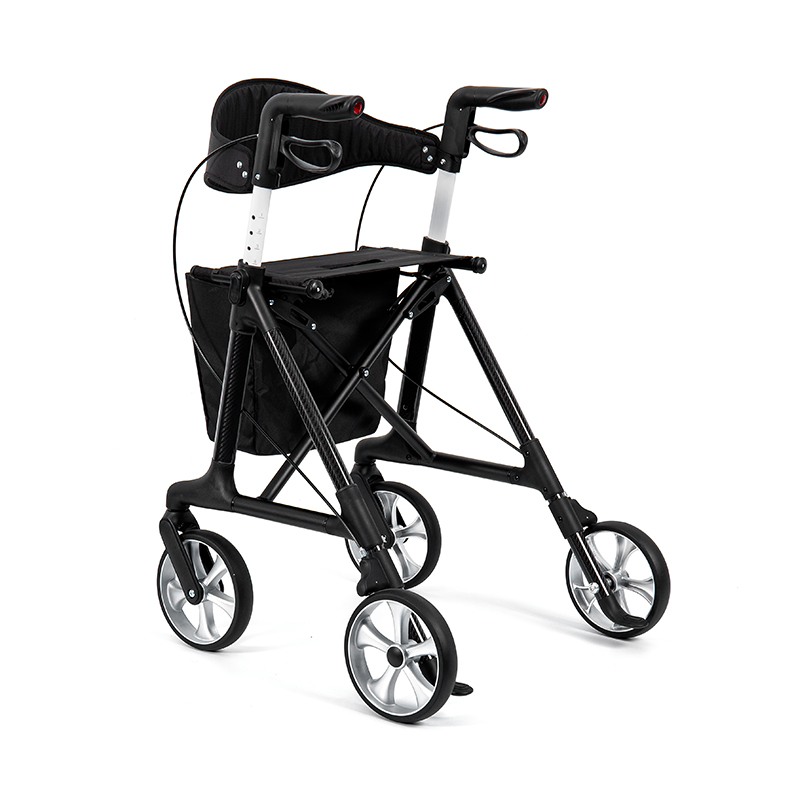 Rollator HES-R321 in fibra di carbonio premium 