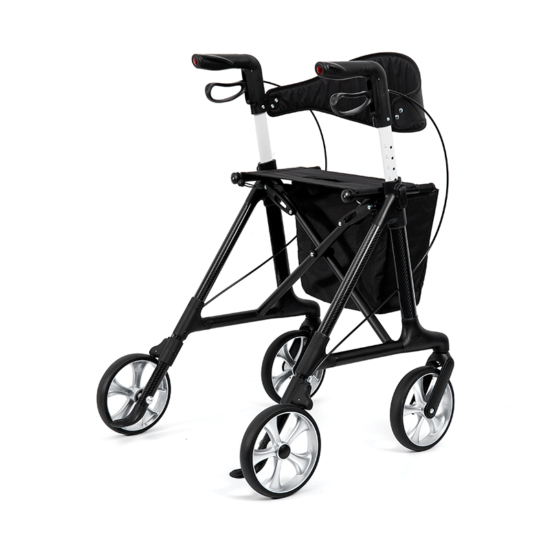 Rollator HES-R321 in fibra di carbonio premium 