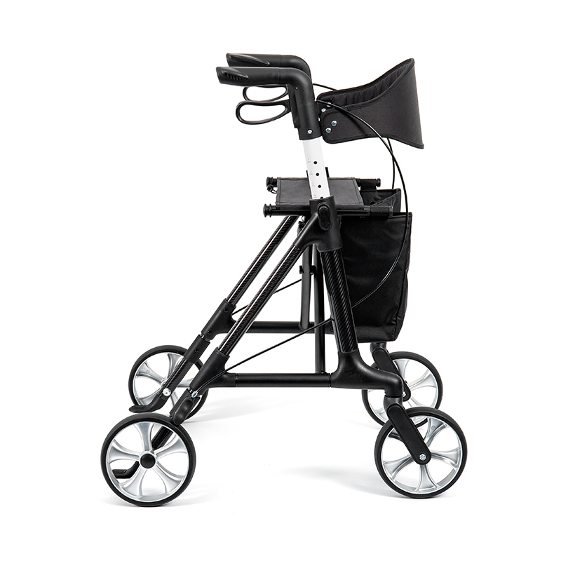Rollator HES-R321 in fibra di carbonio premium 