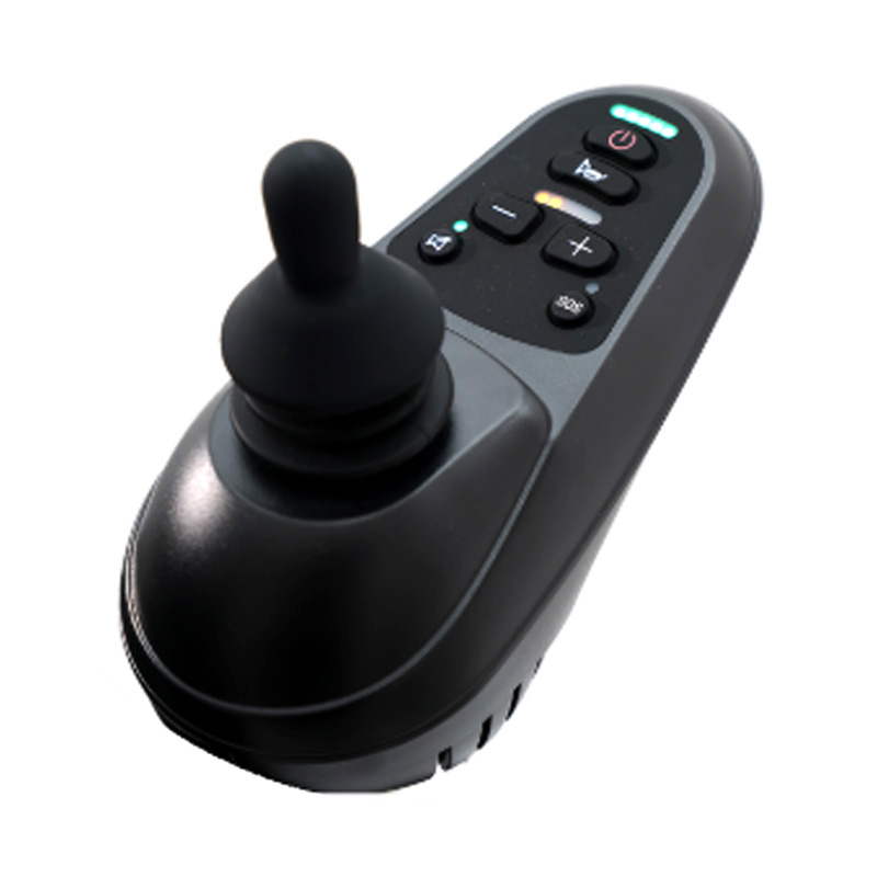 Sedia a rotelle elettrica pieghevole manuale in lega di alluminio YL-9001