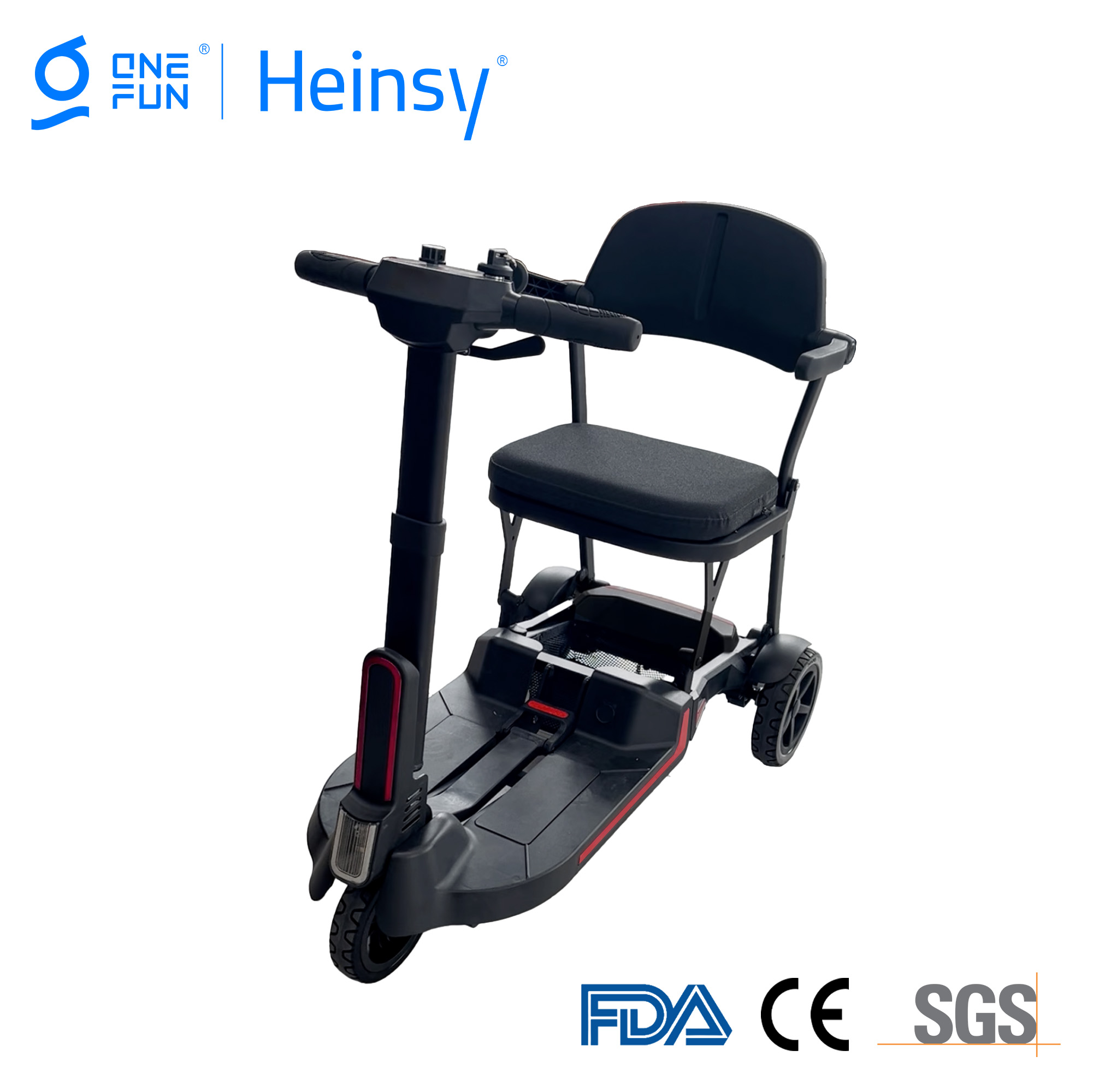 YL-983 Scooter per la mobilità a tre ruote per entrare nel mercato, espandendo le opzioni di mobilità urbana